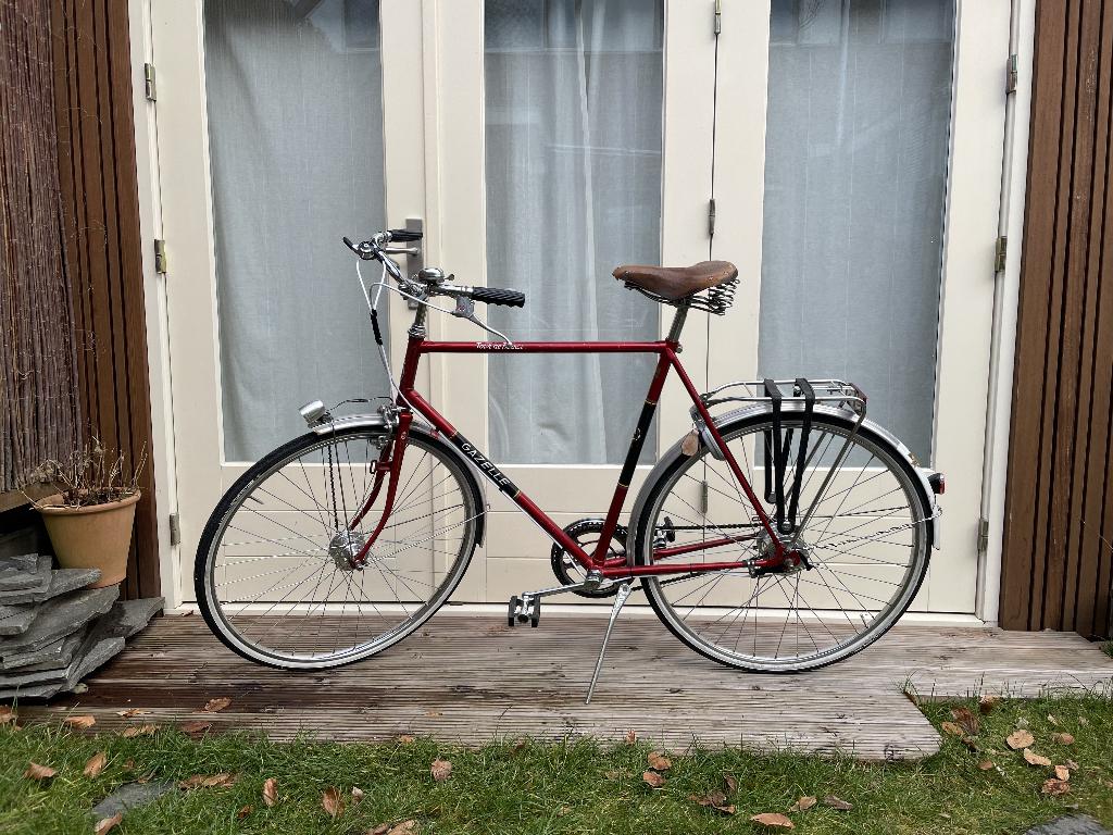 Gazelle Tour de France, een gemoderniseerde klassieker, Fietsen en Brommers, Fietsen | Oldtimers, Ophalen, Jaren '60 of nieuwer
