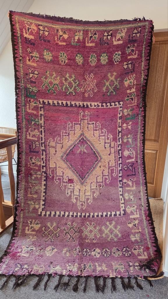 Beni mguild tapijt,marokkaans vloerkleed 255x130 cm, Huis en Inrichting, Ophalen of Verzenden