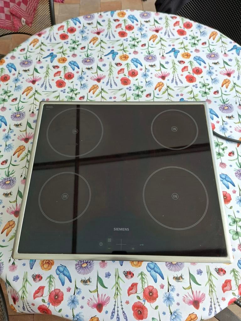 Inductie kookplaat Siemens, Witgoed en Apparatuur, Kookplaten, Ophalen, Inbouw, Inductie, 4 kookzones