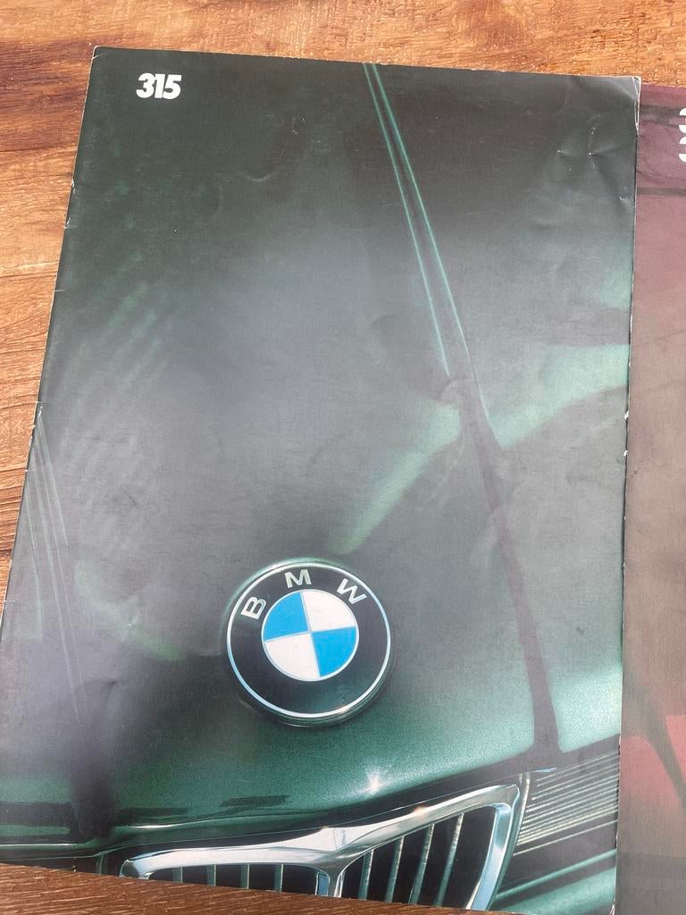 BMW 315, 316, 318i, 320i, 323i brochure, Ophalen of Verzenden, Gelezen, BMW