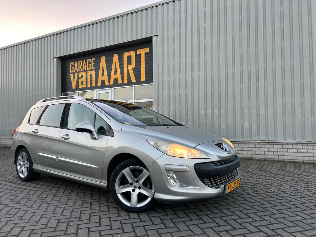 Peugeot 308 SW 1.6 THP XT | PANO DAK | | 7 PERSOONS | NAVI |, Stof, Gebruikt, 4 cilinders, 7 stoelen