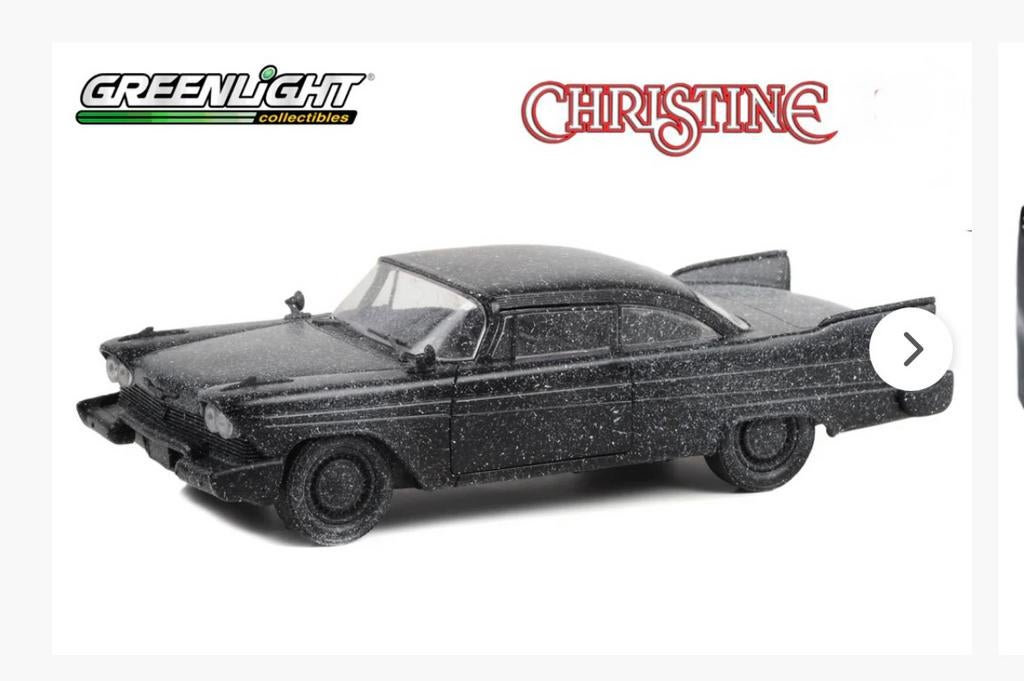 Greenlight ‘58 Plymouth Fury Christine Scorched Version 1/24, Ophalen of Verzenden, Nieuw, Auto, Overige merken