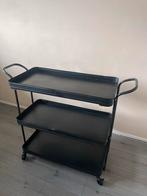 Zwart metalen trolley op wielen - bepurehome, Ophalen, Gebruikt