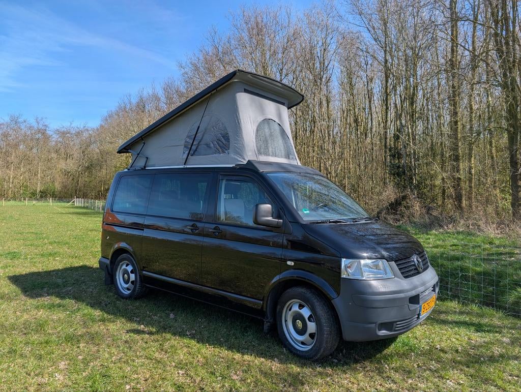 VW T5 Camper 6p SCA Webasto Victron Instapklaar, Tot en met 4, Buscamper of Camperbus, Volkswagen