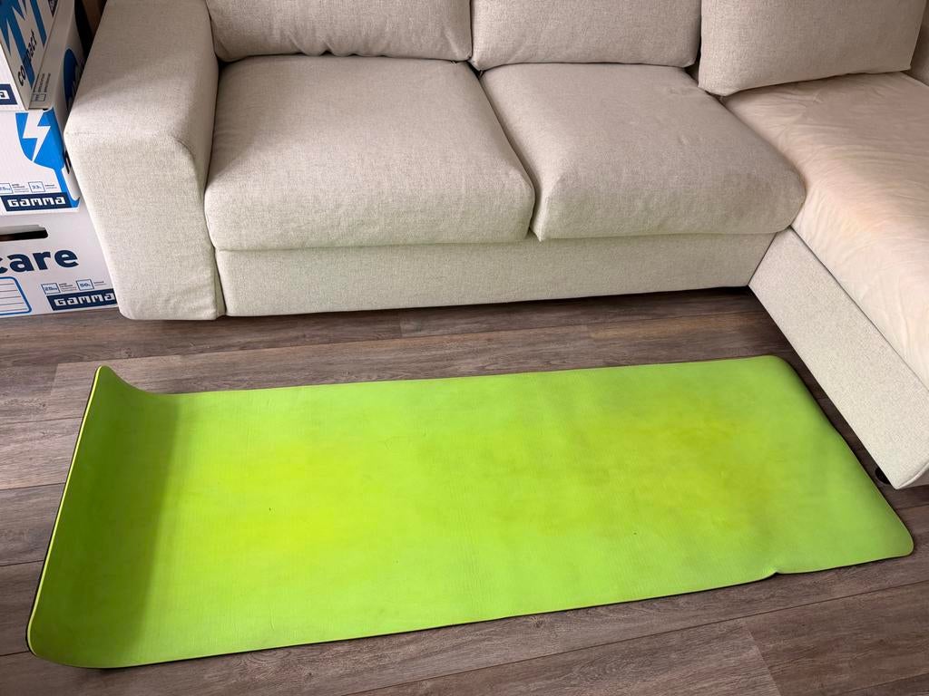 Comfortabele yogamat - standaard maat, dik en antislip, Ophalen, Gebruikt, Yogamat