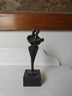 Bronzen beeld gezin met baby, Ophalen of Verzenden