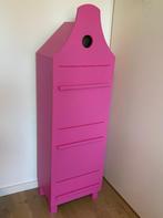 Boekenkast - huisje roze, Ophalen, Minder dan 50 cm, Gebruikt, 100 tot 150 cm