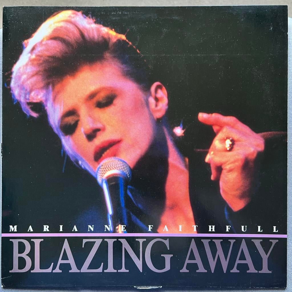 Marianne Faithfull - Blazing Away LP, Ophalen of Verzenden, 1990 - 1999, Gebruikt, 12 inch
