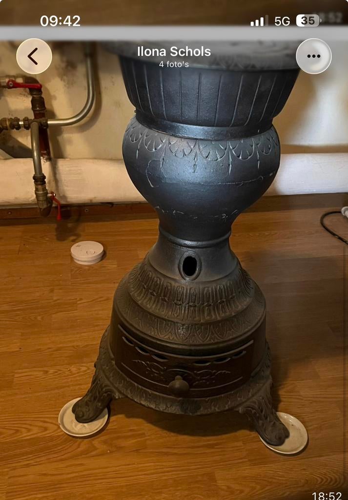 Houtkachel, Ophalen, Zo goed als nieuw, Hout, Houtkachel