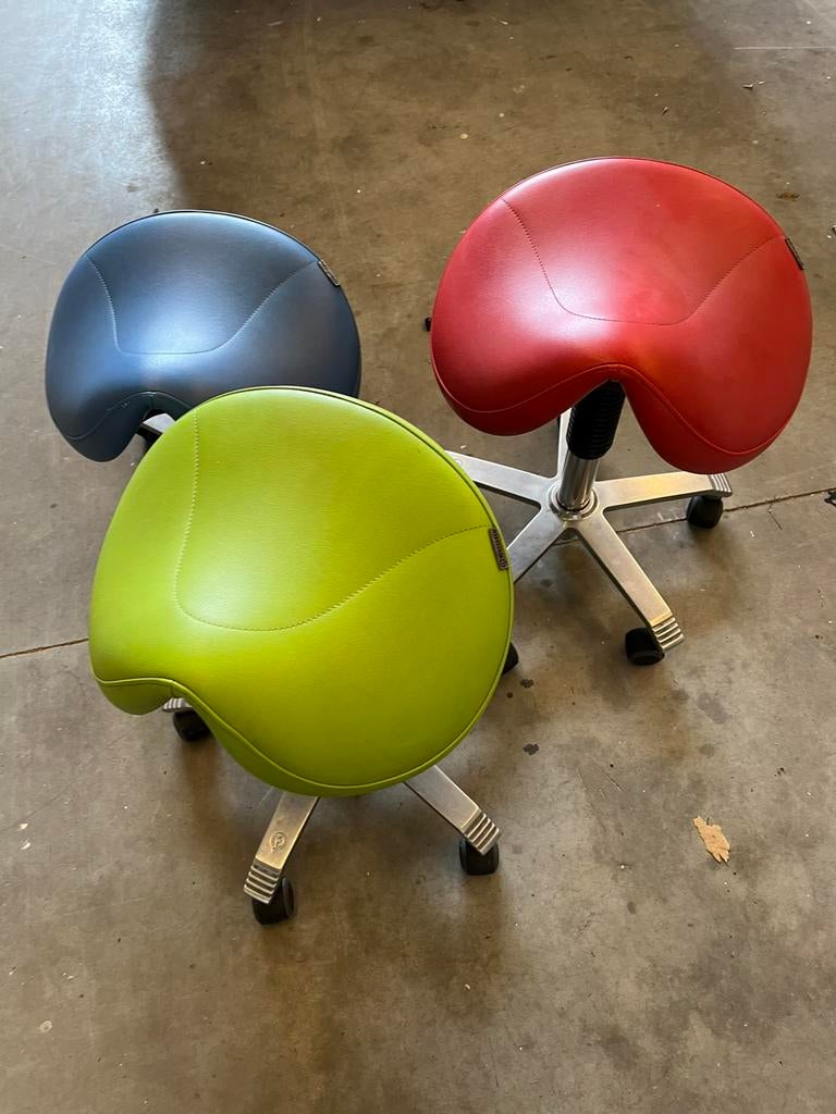 SCORE zadelkrukken, Ophalen, Zo goed als nieuw, Hout