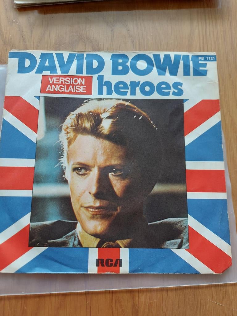 David Bowie Heroes anglaise version, Ophalen of Verzenden, Gebruikt, Overige formaten, Pop