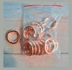 Set van nieuwe goudkleurige ringen. Nieuw, Ophalen of Verzenden, Nieuw