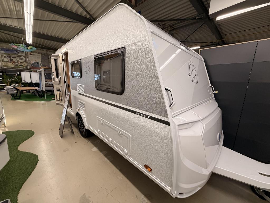 Knaus Sport 460 EU 1800KG +, Caravans en Kamperen, Schokbreker, Bedrijf, Treinzit, 5 tot 6 meter