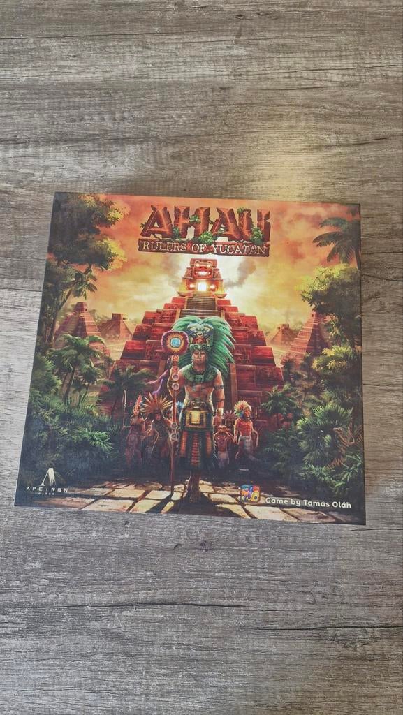 Ahau - Rulers of Yucatán (Kickstarter Edition) Bordspel, Drie of vier spelers, Ophalen of Verzenden, Zo goed als nieuw, Appian Way Games