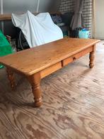 Grenen tafel, Huis en Inrichting, Tafels | Salontafels, Ophalen, Zo goed als nieuw, Rechthoekig, Minder dan 50 cm