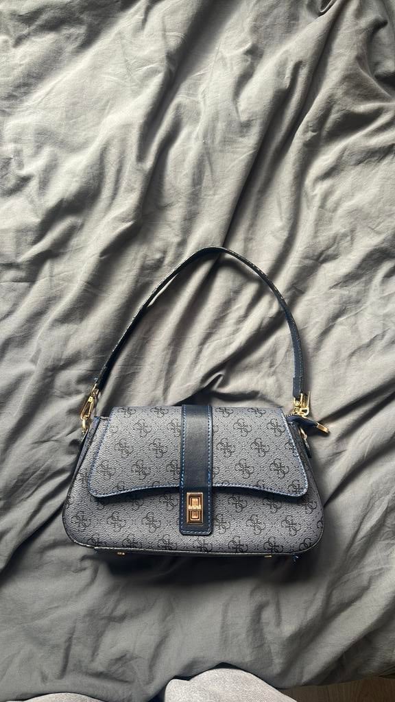 guess handtas, Ophalen of Verzenden, Gebruikt, Zwart, Handtas