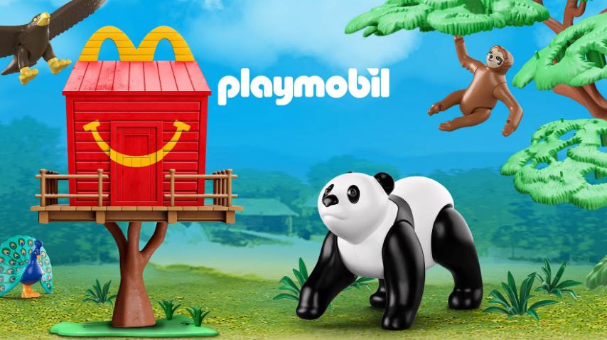 McDonalds playmobil panda, Kinderen en Baby's, Speelgoed | Playmobil, Ophalen of Verzenden, Nieuw, Los playmobil