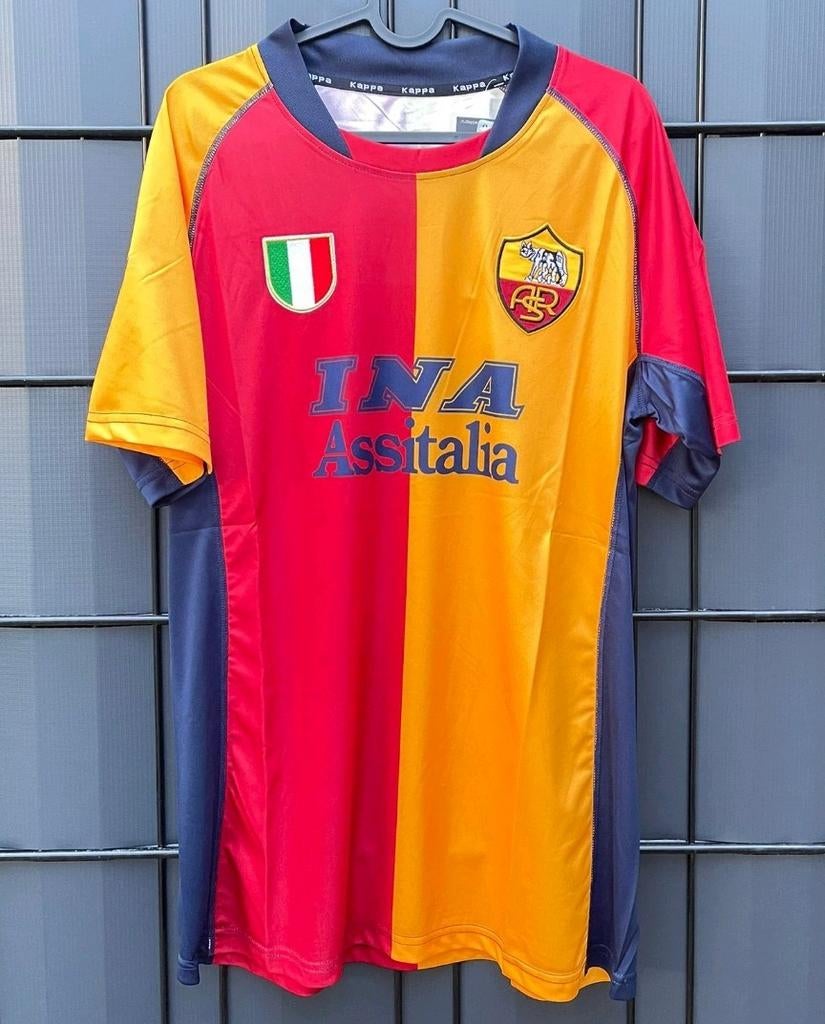 Retro voetbalshirt | AS Roma 01/02 Maat M, Ophalen of Verzenden, Nieuw, Buitenlandse clubs, Shirt