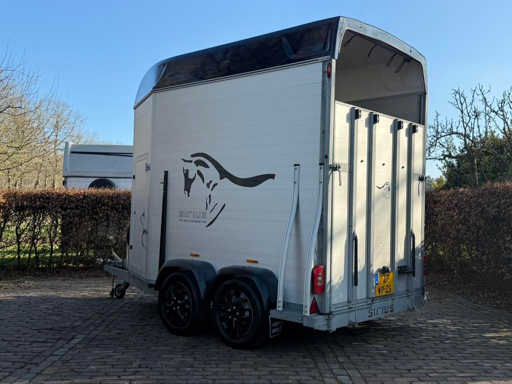 Dikke sirius s80 vol aluminium trailer, btw trailer, Dieren en Toebehoren, Ophalen, -, -, Aluminium