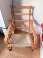 IKEA Poang Stoel - Zonder Kussen, Huis en Inrichting, Stoelen, Ophalen, Gebruikt, Bruin, Eén