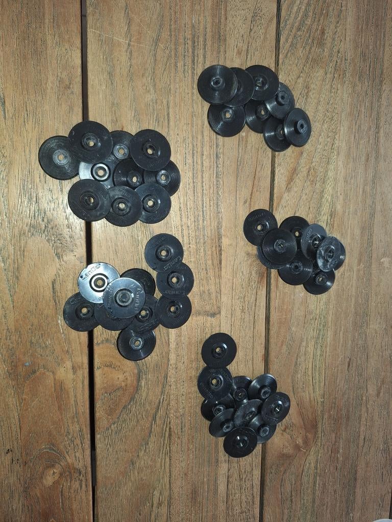 48 Cando plint clips - Herbruikbaar, Doe-het-zelf en Verbouw, Plinten en Afwerking, Kunststof, Gebruikt, Ophalen of Verzenden
