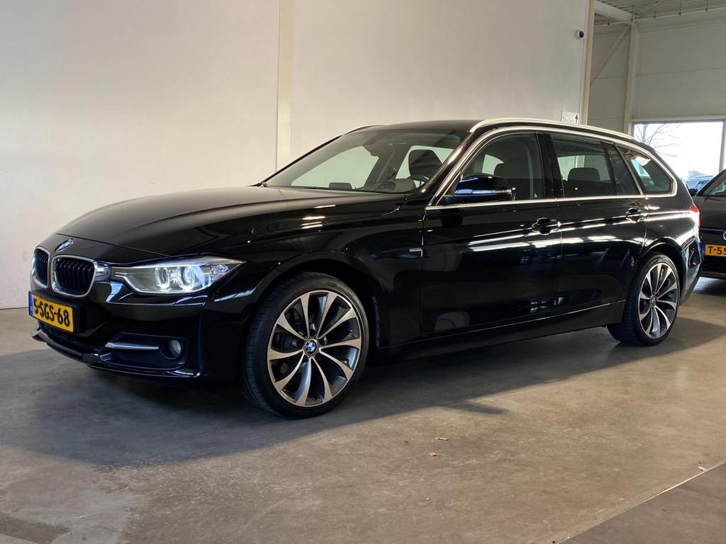 BMW 3-serie Touring 316i Executive Sport Dealer o.h., Gebruikt, 4 cilinders, Zwart, Origineel Nederlands