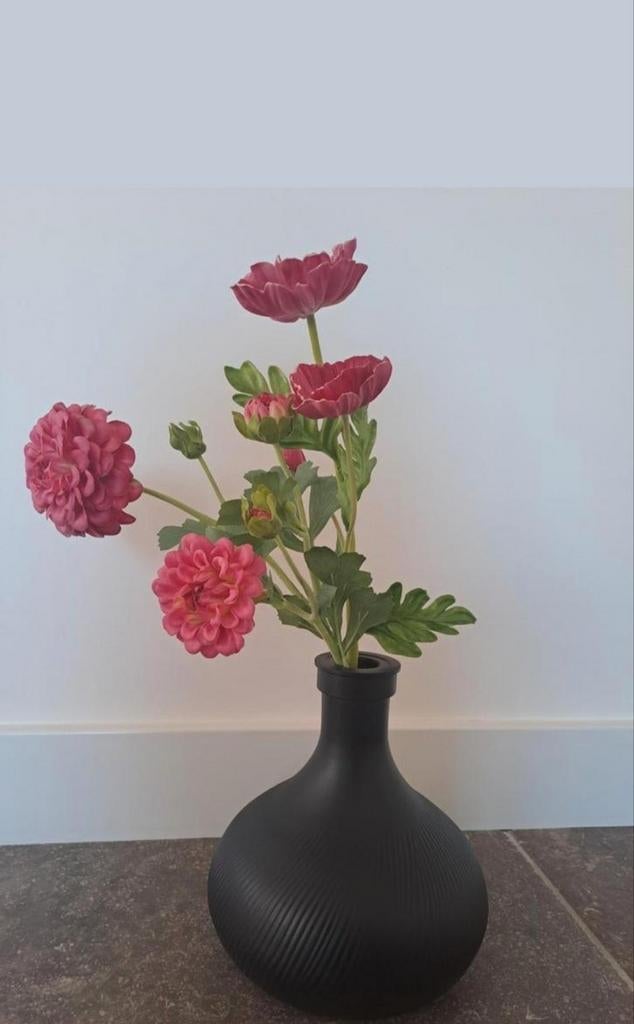 Vaas met kunstbloemen, Huis en Inrichting, Ophalen