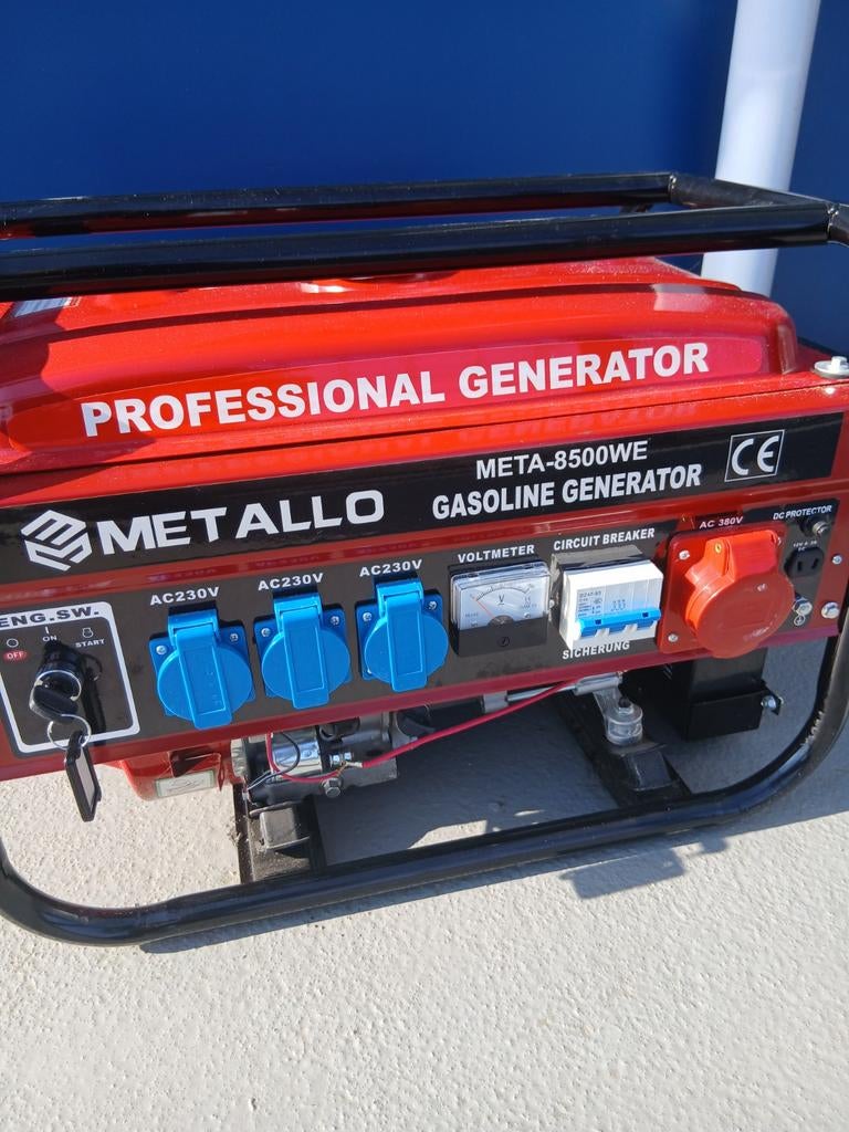 Nood-agregaat.  Meta-8500WE, Doe-het-zelf en Verbouw, Gereedschap | Boormachines, Ophalen, 600 watt of meer, Variabele snelheid