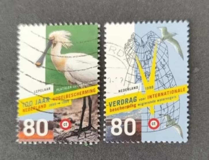 nederland nvph 1811 - 1812, Postzegels en Munten, Postzegels | Nederland, Verzenden, Na 1940, Gestempeld