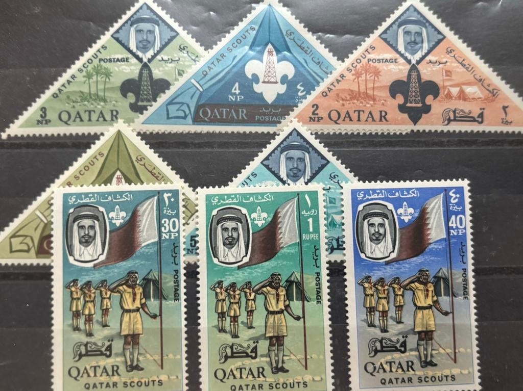 Scouting, Qatar 1965, Ophalen of Verzenden, Postfris, Midden-Oosten