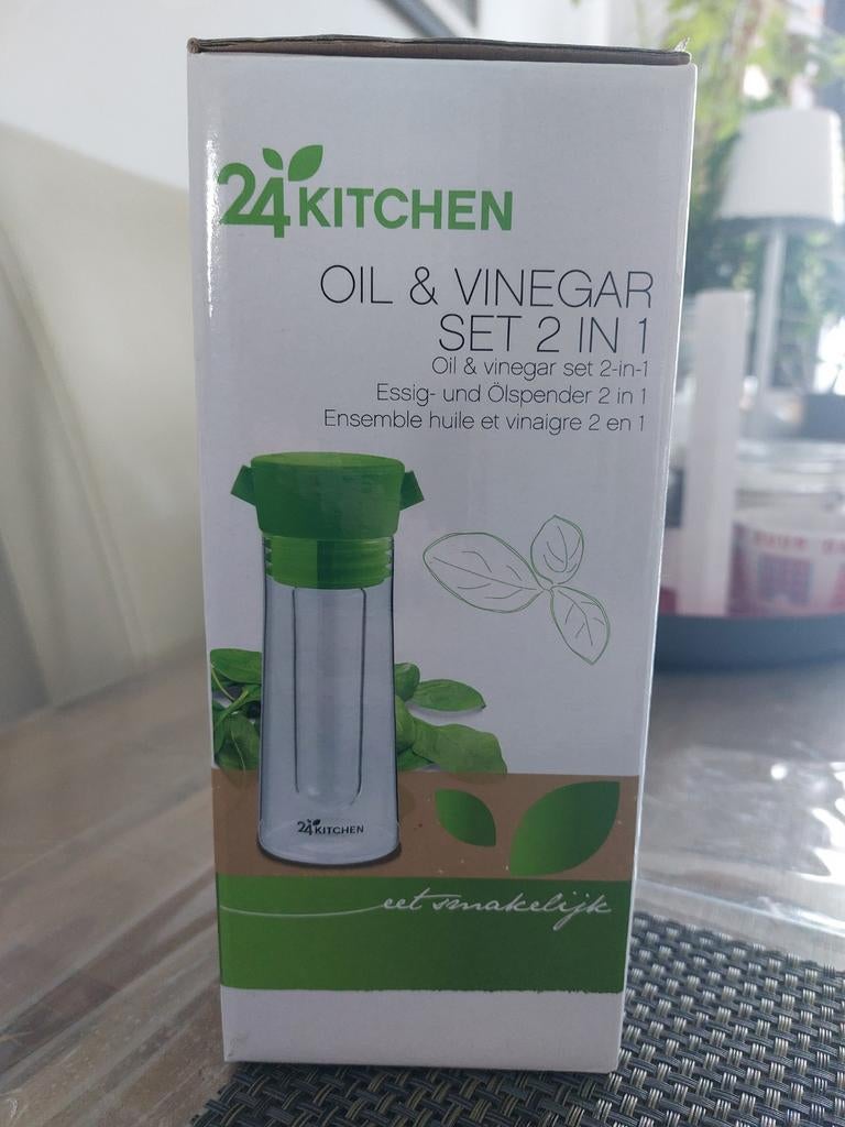 24Kitchen olie & azijn set 2 in 1, Ophalen of Verzenden, Nieuw