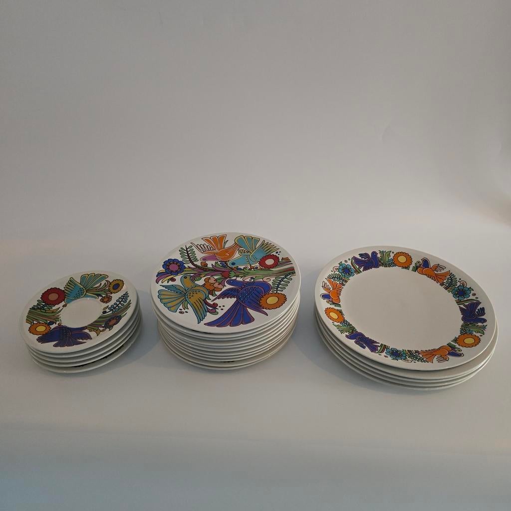 Villa & Boch Acapulco serie borden 21 stuks totaal, Ophalen