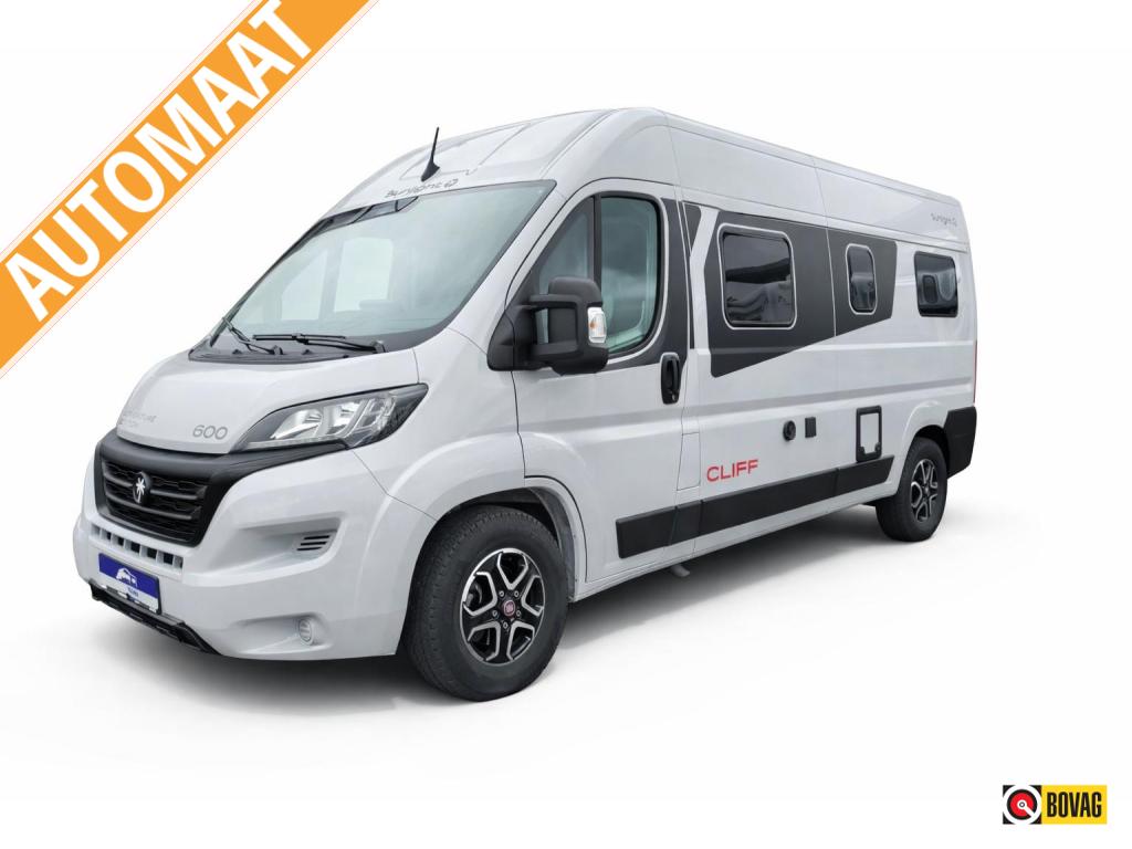Sunlight Cliff 600 Adventure Edition Autom., Caravans en Kamperen, Campers, Automaat, Sunlight, Ringverwarming, Fiat