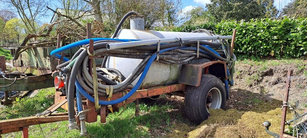 Mesttank/watertank, Ophalen, Gewasbescherming en Bemesting