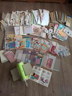 Grote partij kaarten maken benodigdheden, Hobby en Vrije tijd, Kaarten | Zelf maken, Ophalen of Verzenden, Overige thema's, Overige typen