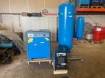 AIRPRESS APZ900 + DRUVAT & DROGER.. ZEER COMPLETE SET!!, Doe-het-zelf en Verbouw, Compressors, 100 liter of meer, Ophalen, Nieuw