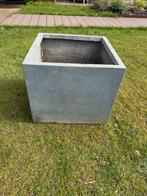 Robuuste vierkante plantenbak, Gebruikt, Balkon, Minder dan 60 cm, Vierkant