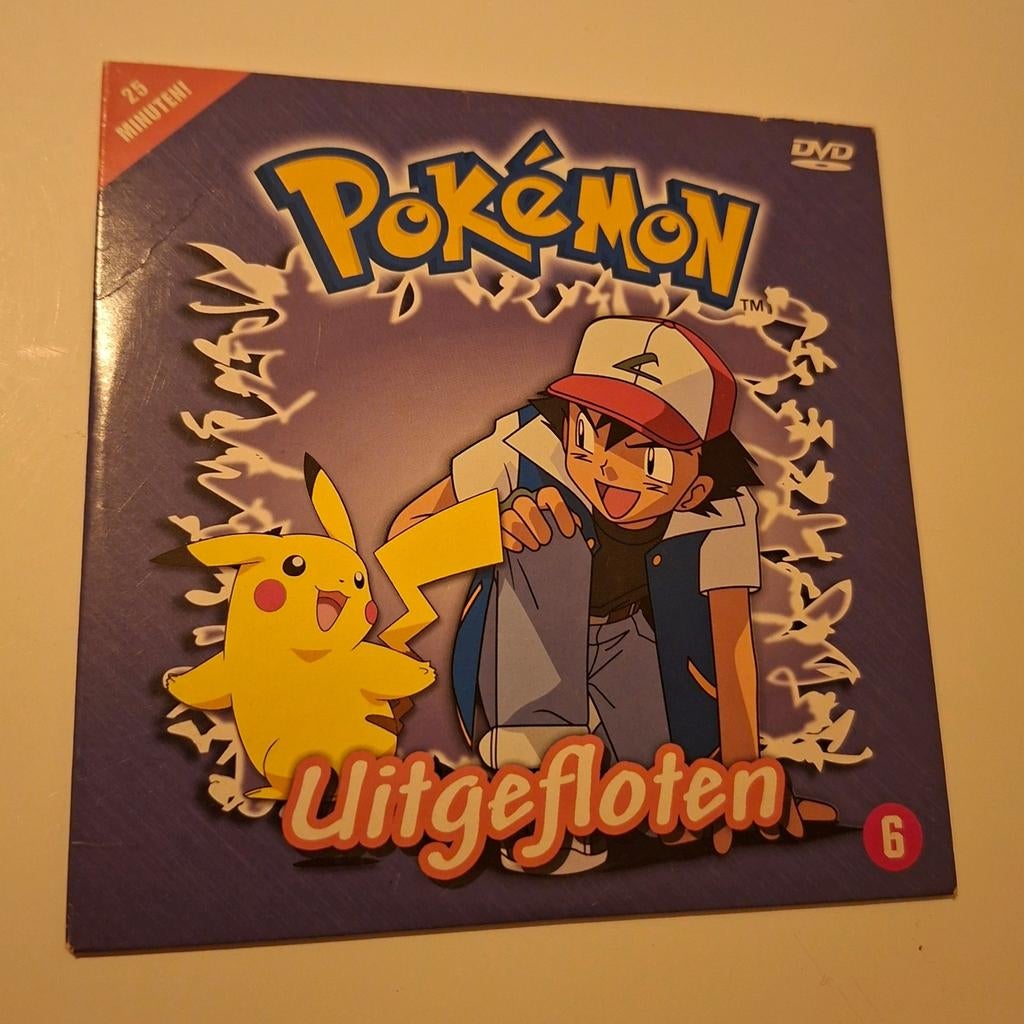 Pokémon Uitgefloten DVD - Avontuurlijke Animatie, Avontuur, Gebruikt, Alle leeftijden, Ophalen of Verzenden