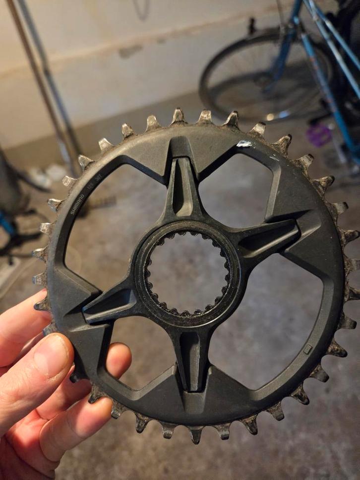 Shimano XT kettingblad 36t - Mountainbike, Fietsen en Brommers, Fietsonderdelen, Gebruikt, Derailleur of Ketting, Ophalen of Verzenden