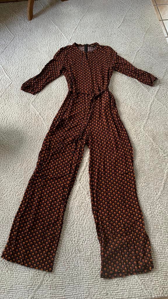 Zgan jumpsuit King Louie, maat 42, Kleding | Dames, Jumpsuits, Ophalen of Verzenden, Zo goed als nieuw, Maat 42/44 (L), Zwart