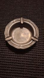 Hoogwaardige edel tinnen grote asbak, Ophalen of Verzenden