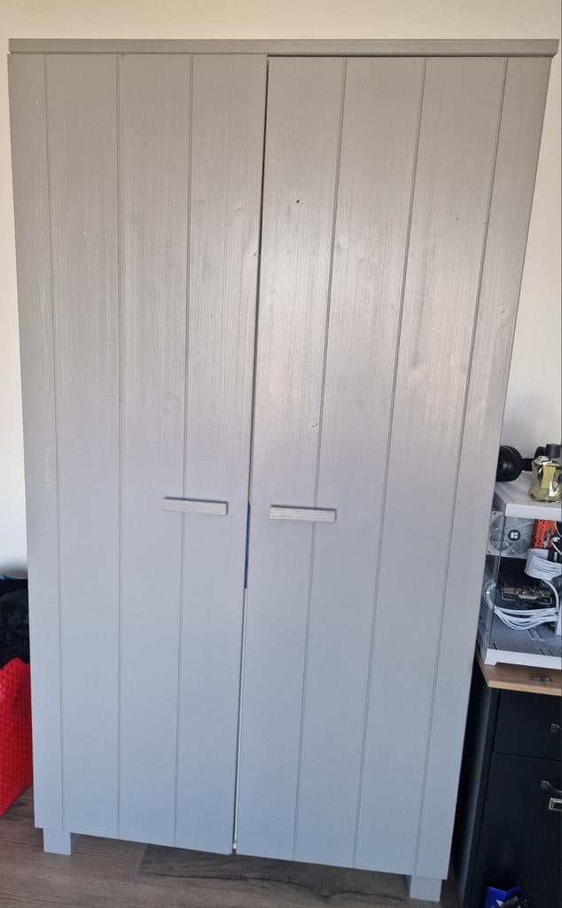 Woood kast beton grijs, Kinderen en Baby's, Kinderkamer | Commodes en Kasten, Ophalen, Gebruikt