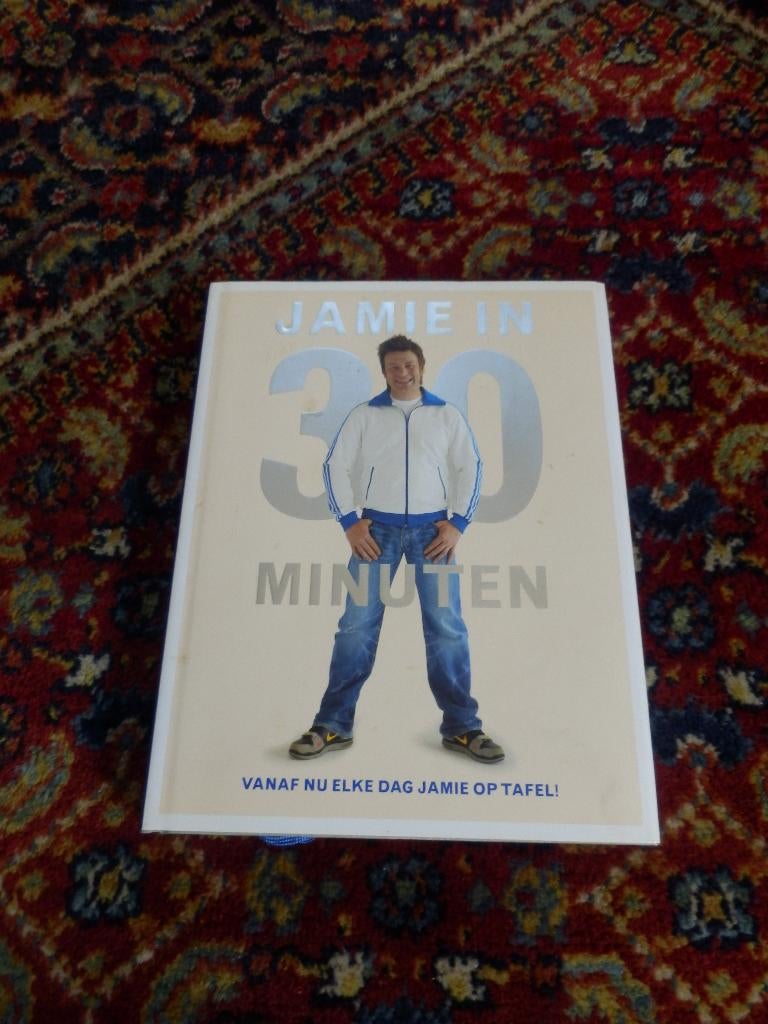 Jamie in 30 minuten:::::::Auteur: Jamie Oliver, Boeken, Kookboeken, Hoofdgerechten, Ophalen of Verzenden, Zo goed als nieuw, Jamie Oliver