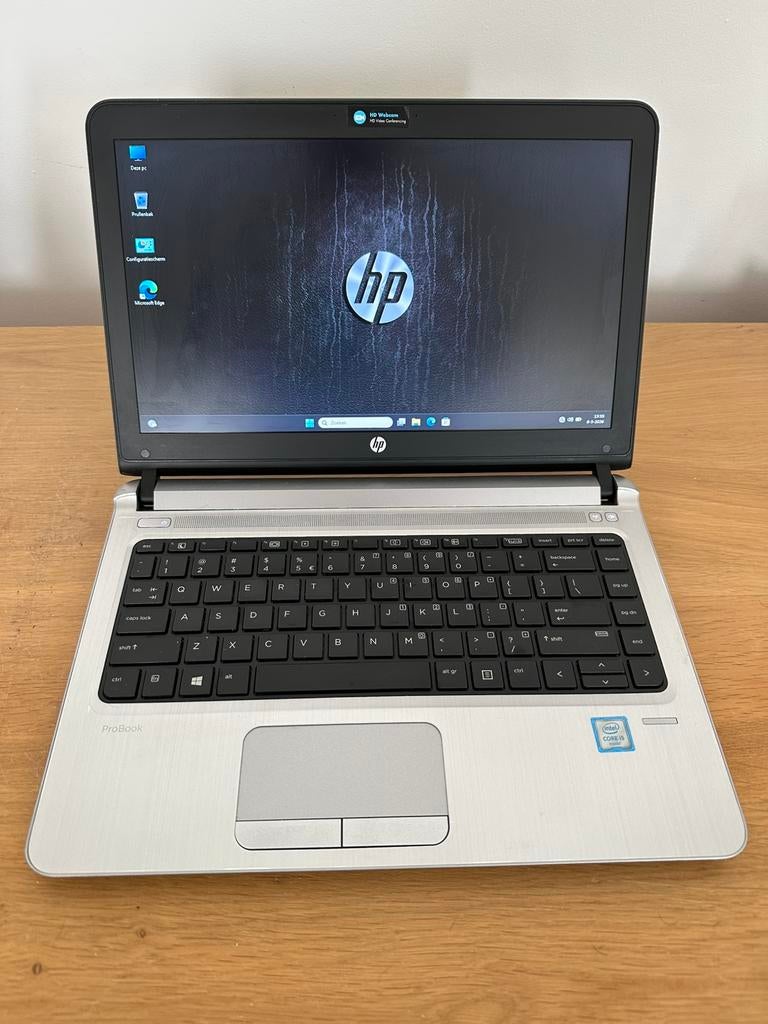 HP ProBook 430 G3 Intel Core-i5 6200 CPU @ 2.30GHz 8GB Ram, 2 tot 3 Ghz, Qwerty, 8 GB, 13 inch