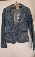 Spijkerjas Mt 42, Blauw, Object, Ophalen of Verzenden, Zo goed als nieuw