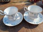 2 Royal Albert Memory Lane dames kopjes in smetteloze staat, Ophalen, Zo goed als nieuw, Overige stijlen, Kop(pen) en/of Schotel(s)