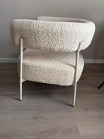 Teddy Fauteuil / Bouclé Wit - Comfortabele Design Stoel, Huis en Inrichting, Fauteuils, Ophalen, Zo goed als nieuw, Stof, 75 tot 100 cm