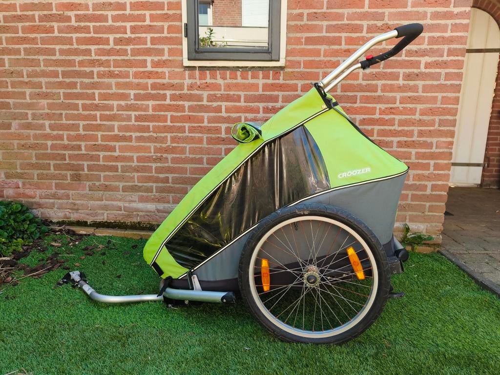 Croozer fietskar/hardloopkar/wandelkar compleet, Fietsen en Brommers, Fietsaccessoires | Aanhangers en Karren, Ophalen, Gebruikt