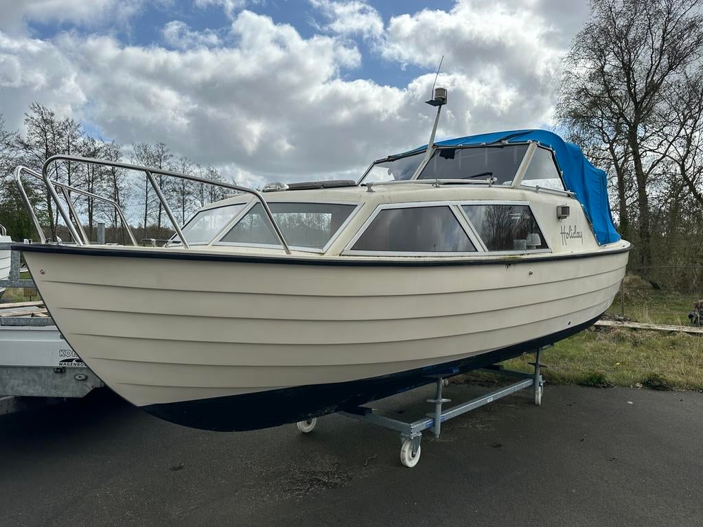 Nieuwe Advertentie! Nidelv 24 polyester spitsgatter volvo, Ophalen, 10 tot 30 pk, Gebruikt, Binnenboordmotor