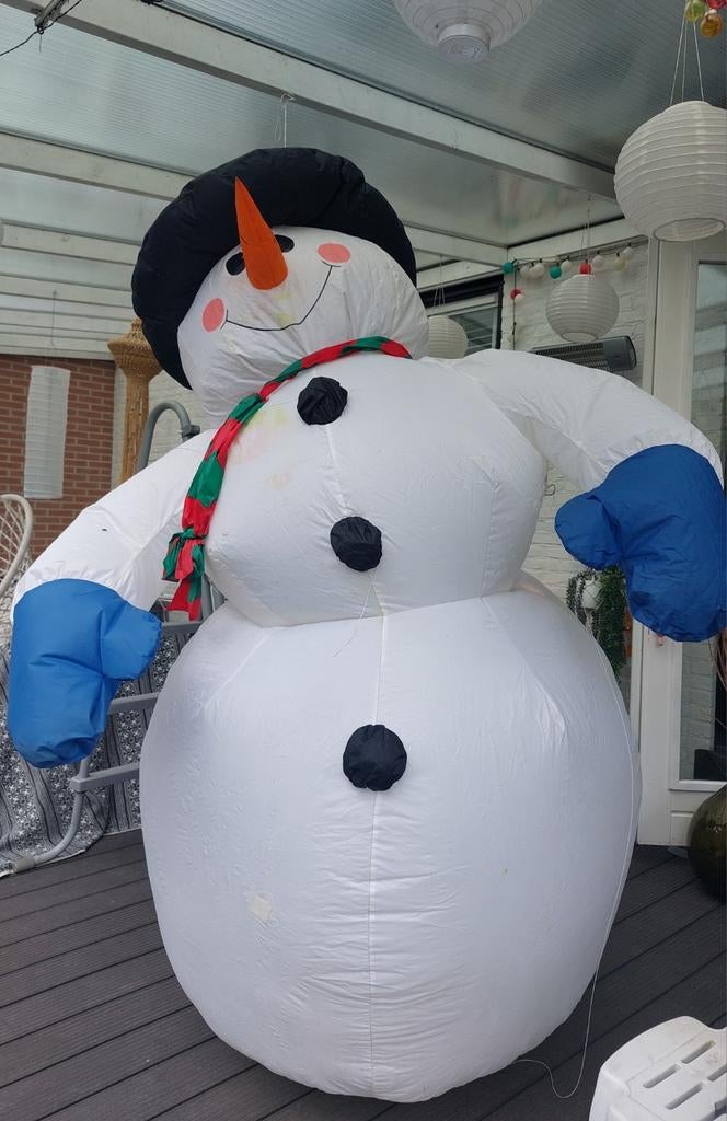 Grote sneeuwpop, Ophalen, Gebruikt